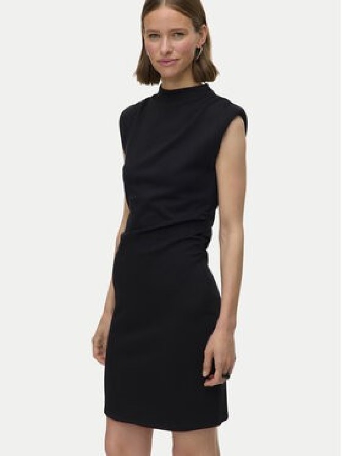 Vero Moda Sukienka codzienna Nelli 10335685 Czarny Slim Fit