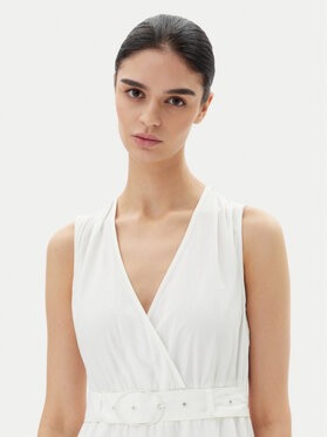 Morgan Sukienka letnia 251-RASKA Biały Regular Fit