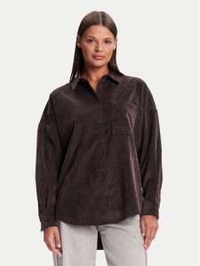 Vero Moda Koszula Sanne 10317194 Brązowy Oversize