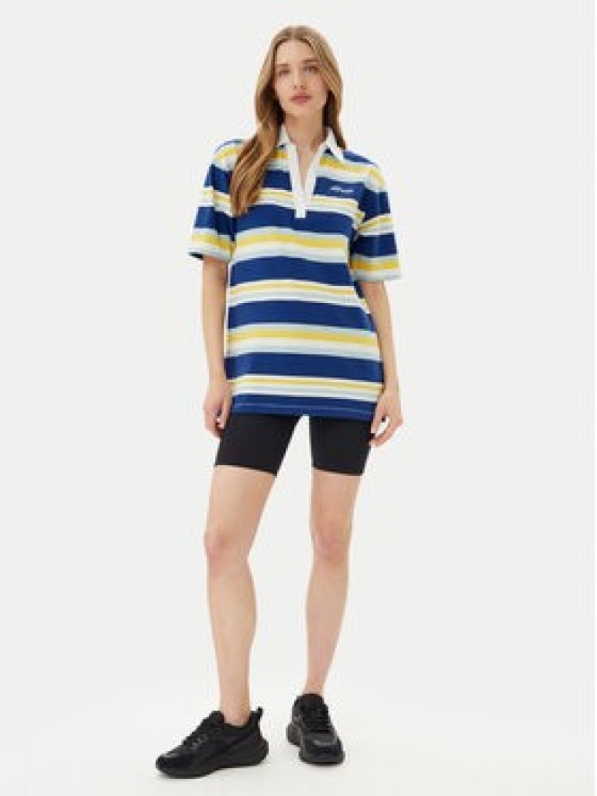 Napapijri Polo E-Ete NP0A4ILK Niebieski Oversize