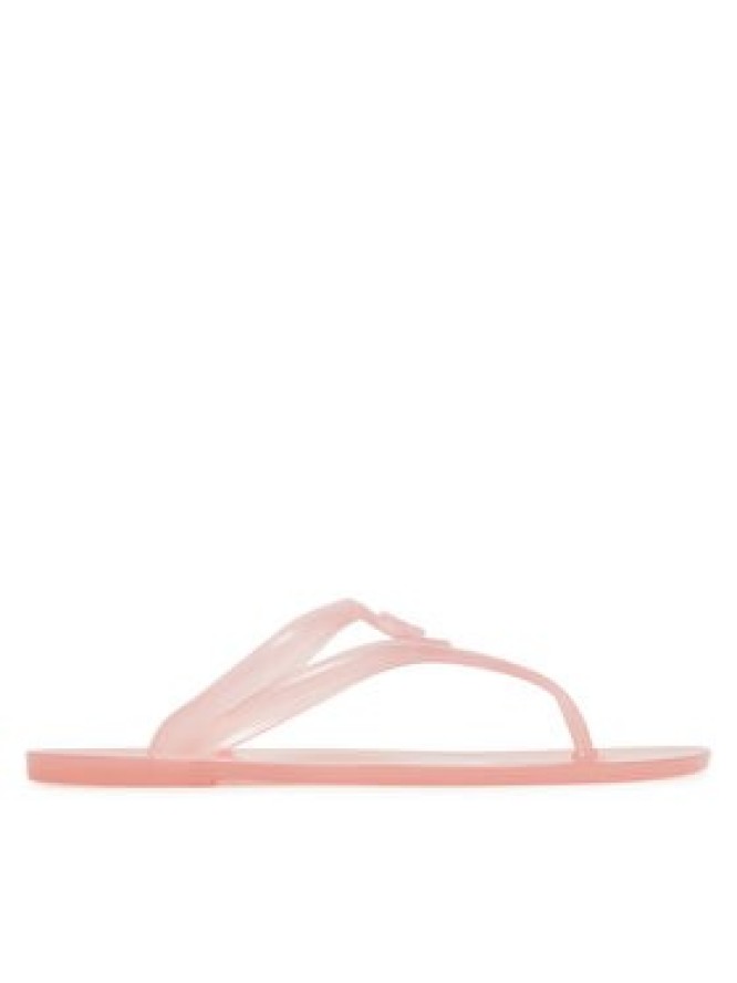KARL LAGERFELD Japonki Jelly Thong KL80007A Różowy