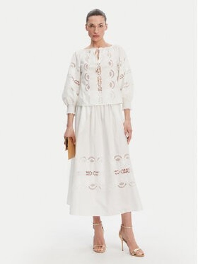 Liu Jo Bluzka WA5257 T4853 Biały Relaxed Fit