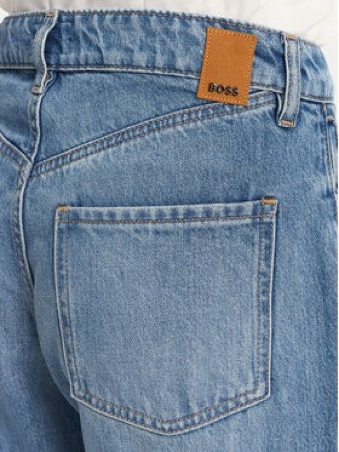 BOSS Jeansy Daelya 50538602 Niebieski Relaxed Fit