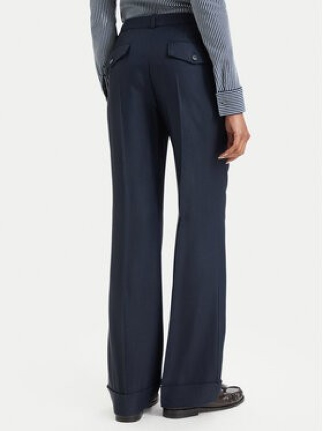 BOSS Spodnie materiałowe Talia5 50564488 Granatowy Regular Fit