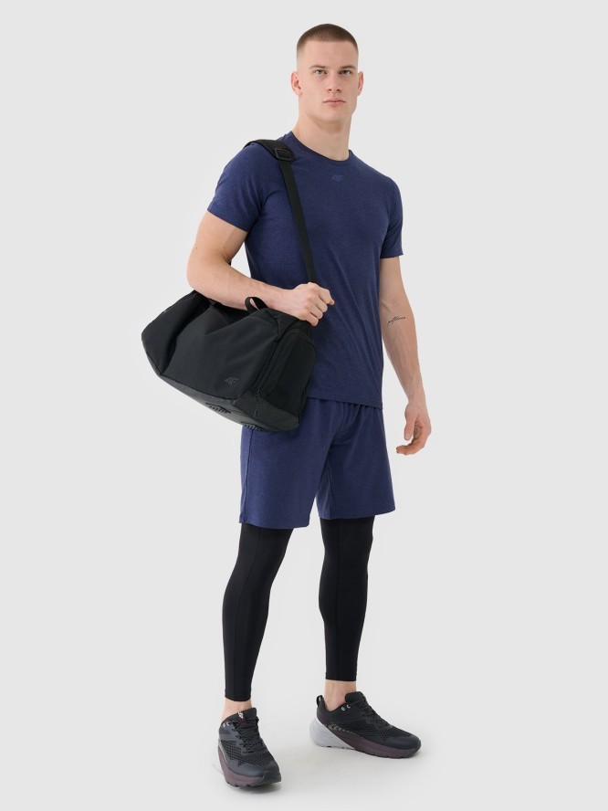 4F Torba sportowa (25 L) z kieszenią na obuwie - czarna Uniwersalny