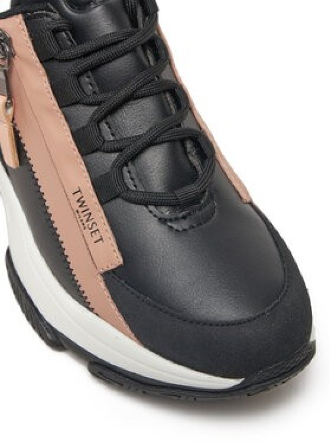 TWINSET Sneakersy 242TGT18E Czarny
