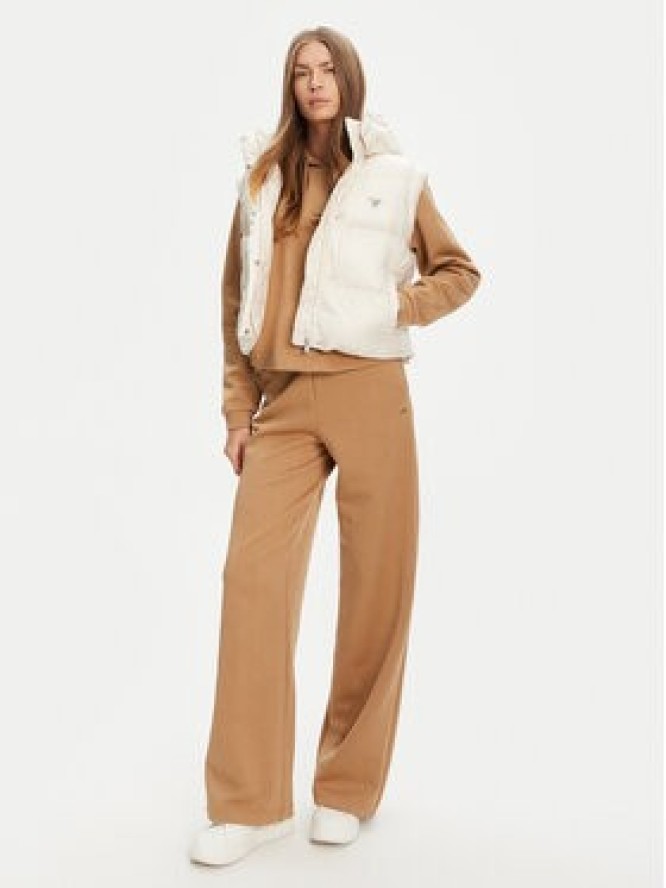 Guess Bezrękawnik W5YL11 WHDO2 Écru Regular Fit