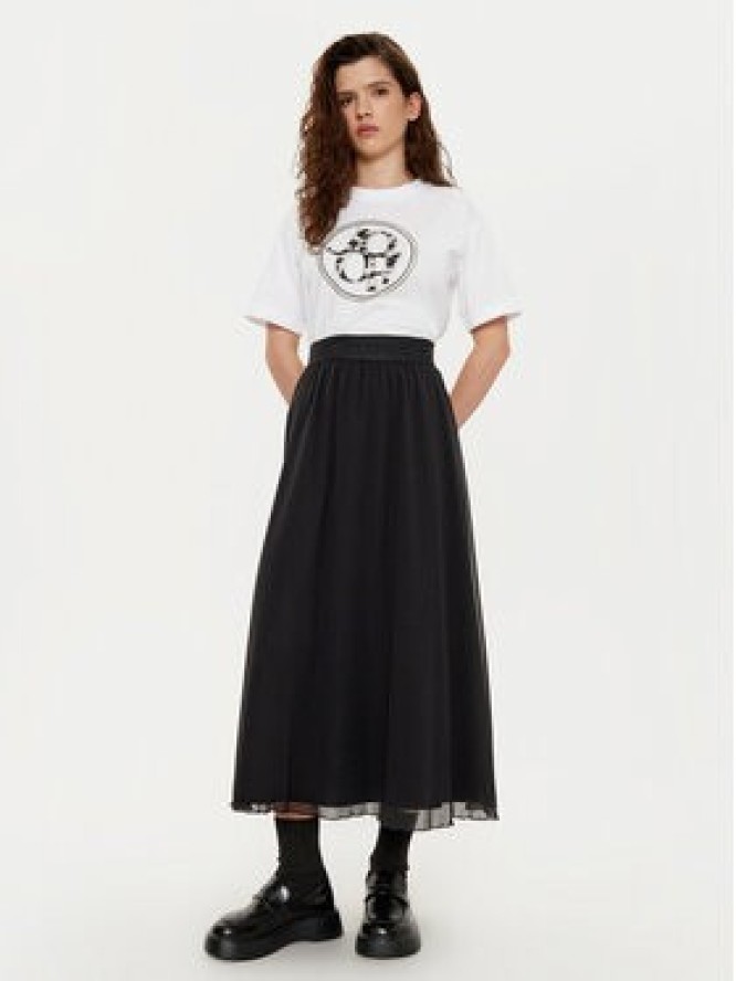 JOOP! Spódnica midi 58 S58Schirin 10018884 30044850 Czarny Regular Fit