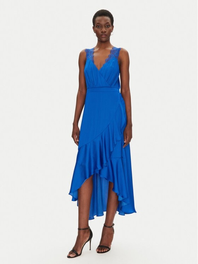 Morgan Sukienka koktajlowa 251-RORLA M Niebieski Regular Fit