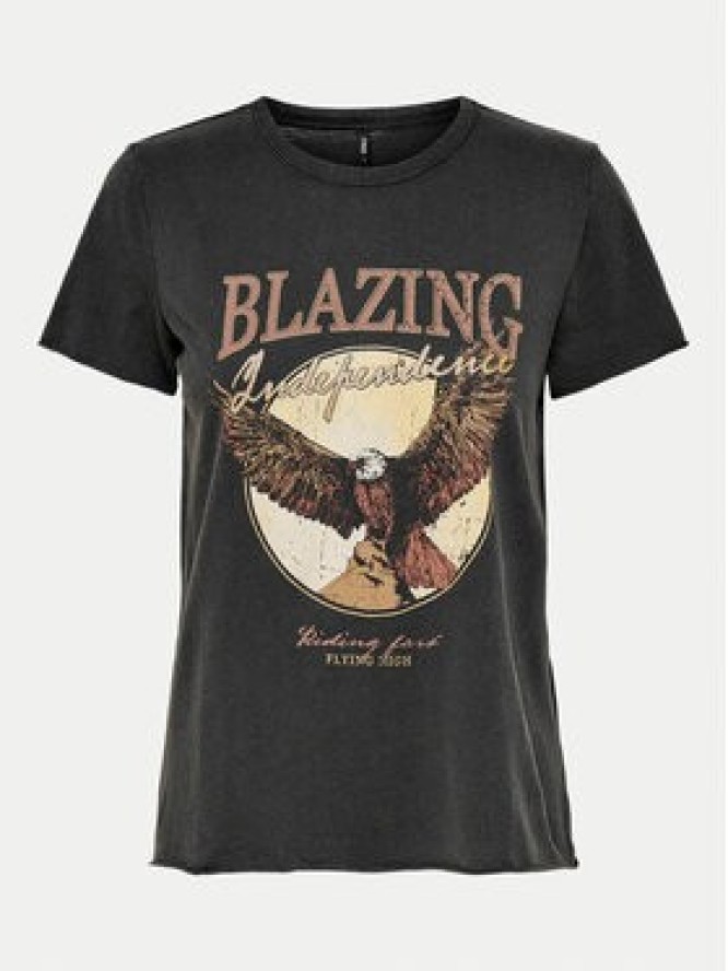 ONLY T-Shirt Lucy 15215721 Czarny Regular Fit