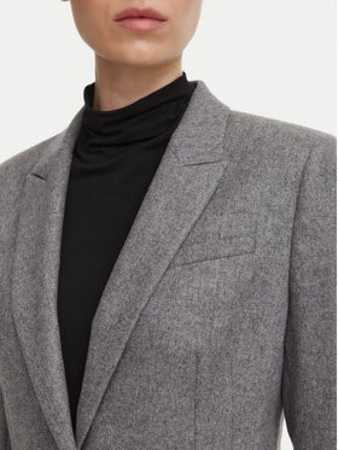 BOSS Marynarka Jia18 50567167 Szary Slim Fit