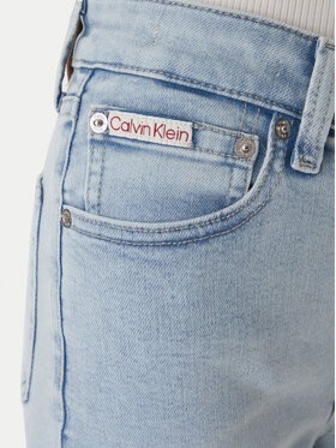 Calvin Klein Jeans Jeansy LV047F667G Niebieski Skinny Fit