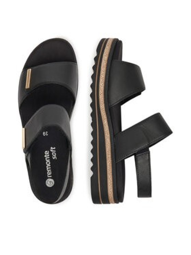 Remonte Sandały D0Q59-00 Czarny