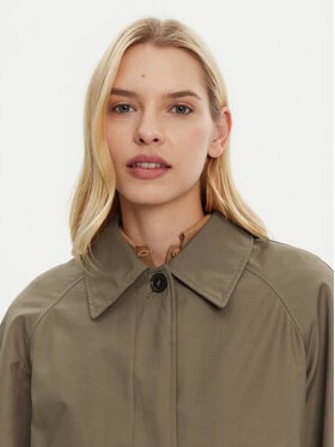 Tommy Hilfiger Płaszcz przejściowy WW0WW44412 Brązowy Relaxed Fit