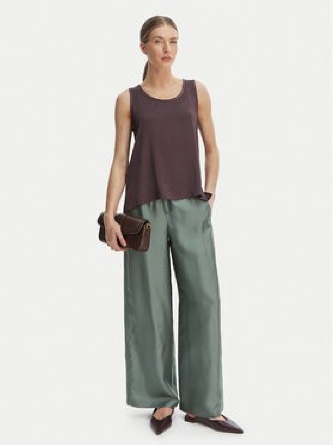 Marella Spodnie materiałowe Quiz 2613131105 Zielony Relaxed Fit