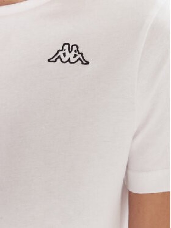 Kappa Komplet t-shirtów Logo Sylvie 38277LW Czarny Regular Fit