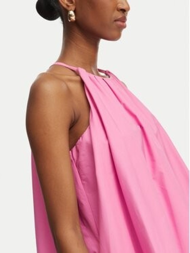 Rinascimento Sukienka koktajlowa CFC0124139003 Różowy Regular Fit