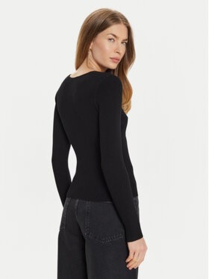 TWINSET Sweter 242TP3132 Czarny Slim Fit