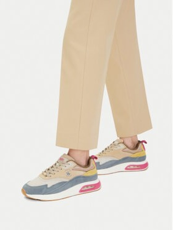 Beverly Hills Polo Club Sneakersy EO-L240061 Beżowy