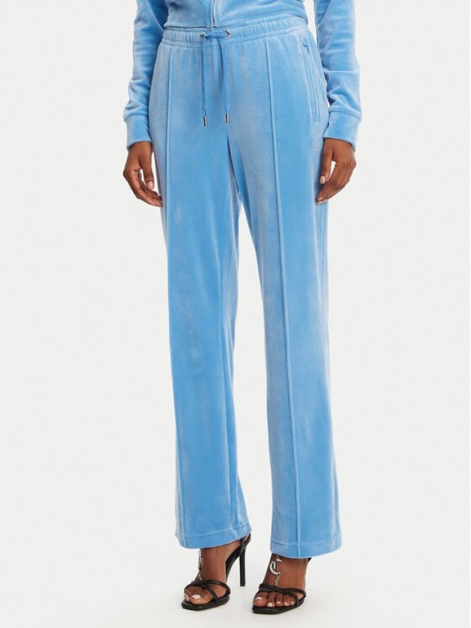 Juicy Couture Spodnie dresowe Tina JCAPW045 Niebieski Regular Fit
