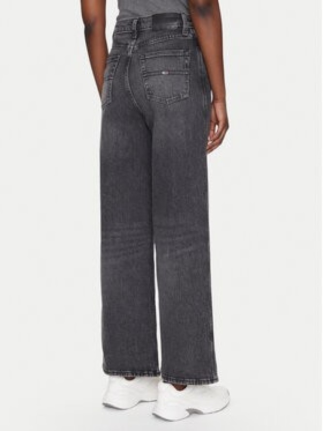 Tommy Jeans Jeansy Claire DW0DW20660 Szary Wide Leg