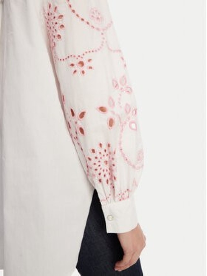 French Connection Koszula 72YBB Biały Relaxed Fit