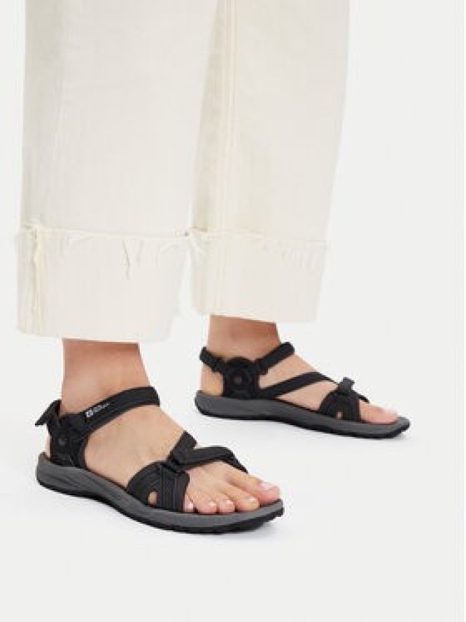 Jack Wolfskin Sandały Lakewood RiderSandal 4019041 Czarny