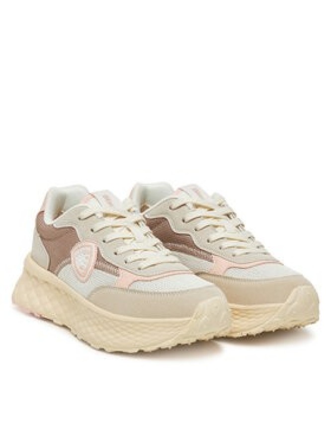 Blauer Sneakersy q-roa-34893 Beżowy