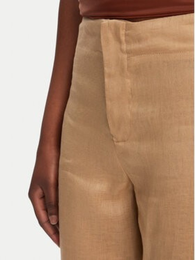 Bardot Spodnie materiałowe Balia Hipster 59854PB Beżowy Regular Fit