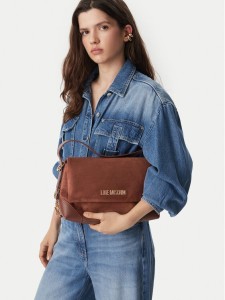 LOVE MOSCHINO Torebka JC4092PP1PLD120A Brązowy