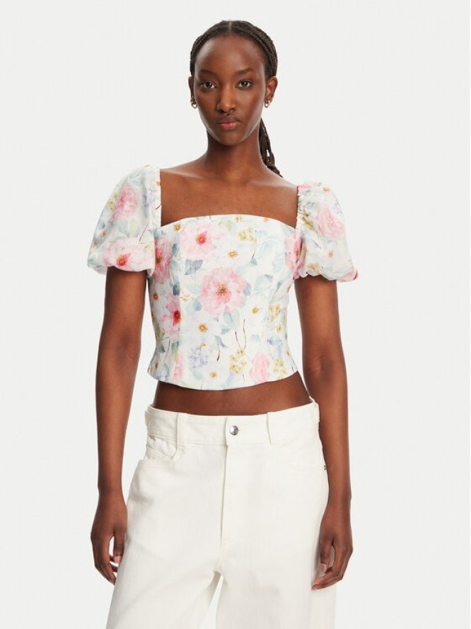 Bardot Bluzka Sheyla Floral 59890TB Kolorowy Regular Fit