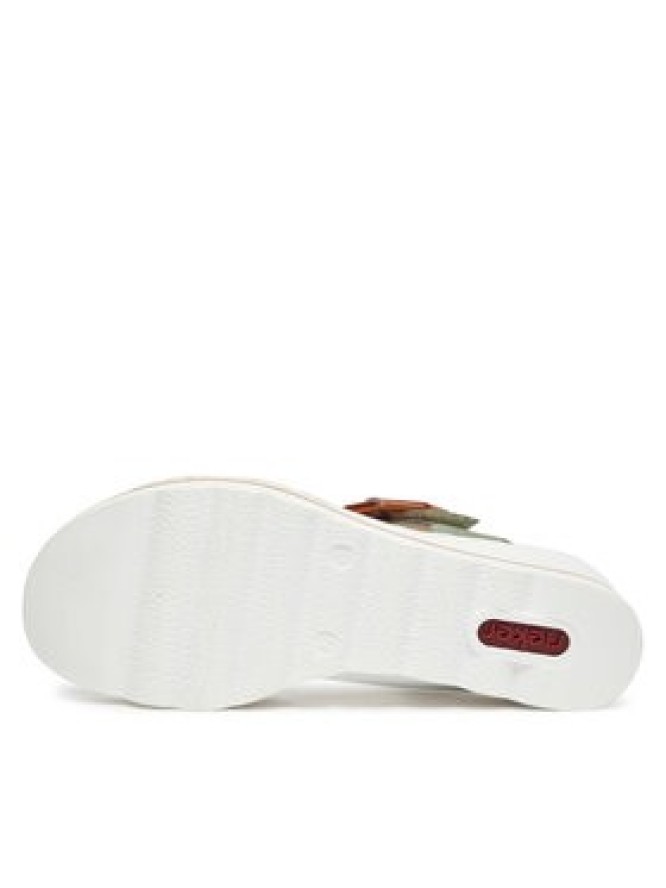 Rieker Sandały 67476-81 Biały