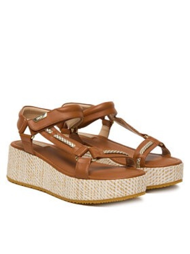 Liu Jo Sandały Flo 05 SA6151 P0102 Brązowy