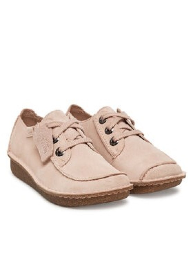 Clarks Półbuty Funny Dream 26182263 Różowy