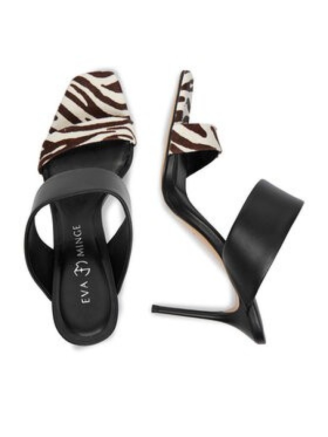 Eva Minge Klapki EO- MIRIAM-LT1916-1 Czarny