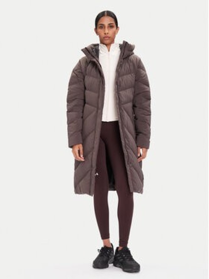 Jack Wolfskin Kurtka puchowa Marienplatz 1206971 Brązowy Regular Fit