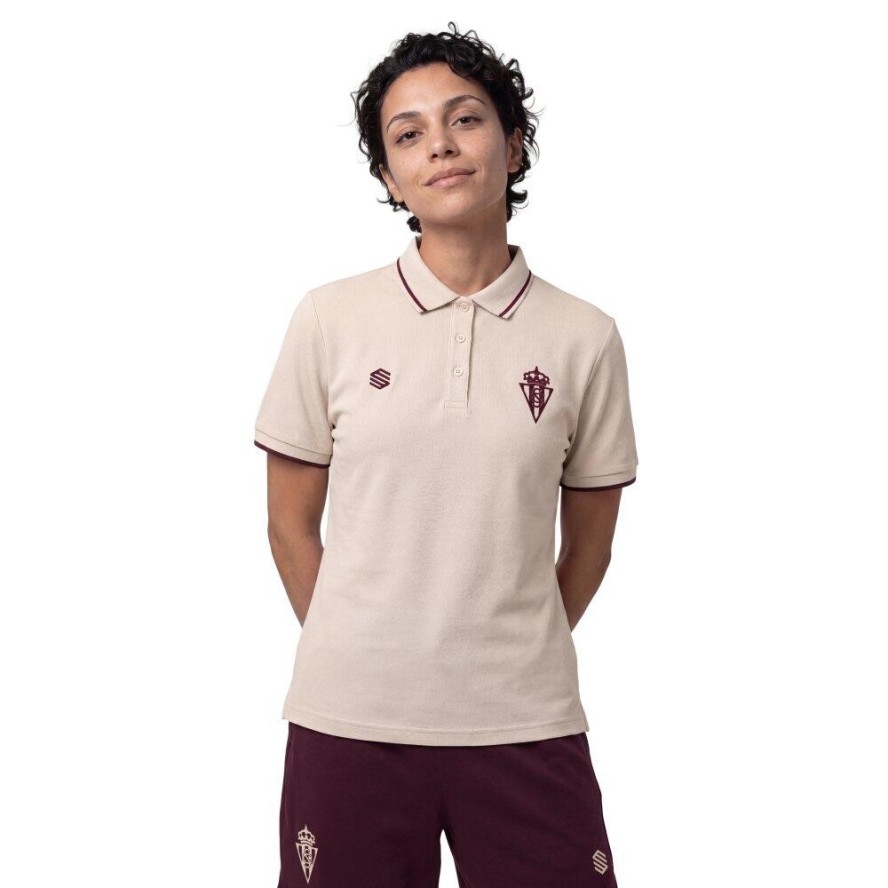 Damska lifestyle’owa piłkarska koszulka polo Siroko RSG Travel Polo Player W