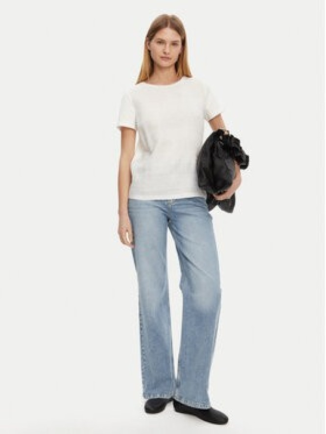 Weekend Max Mara T-Shirt Bondeno 2515941112 Biały Regular Fit