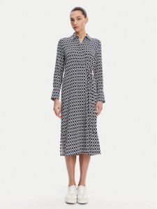 Olsen Sukienka koszulowa 13001803 Granatowy Regular Fit