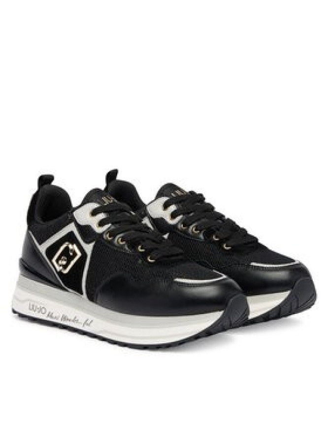 Liu Jo Sneakersy Maxi Wonder 01 BA6009 PX077 Czarny
