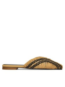 Patrizia Pepe Klapki 8Z0140/L109 Beżowy ciemny