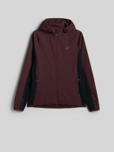4F Kurtka softshell wiatroodporna damska - czarna XS