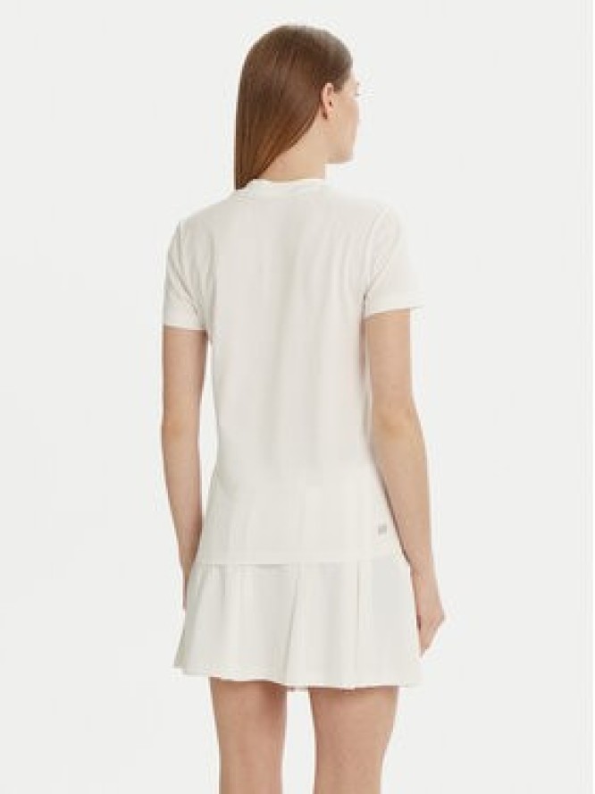 Lacoste T-Shirt TF9246 Biały Slim Fit