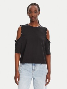 Liu Jo Bluzka WA5183 JS923 Czarny Regular Fit