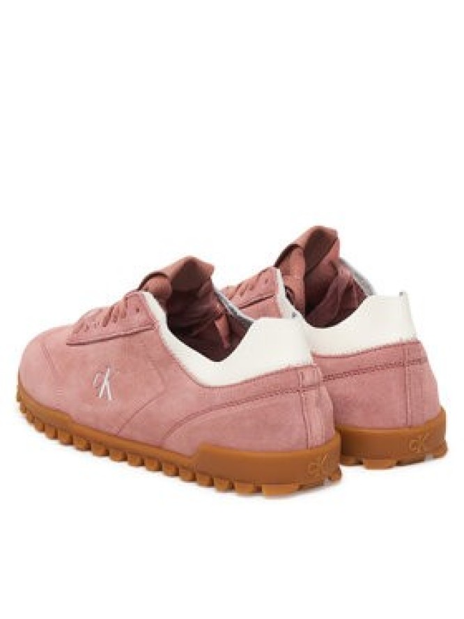 Calvin Klein Sneakersy Low Profile Run MG Sue HW0HW03150 Różowy