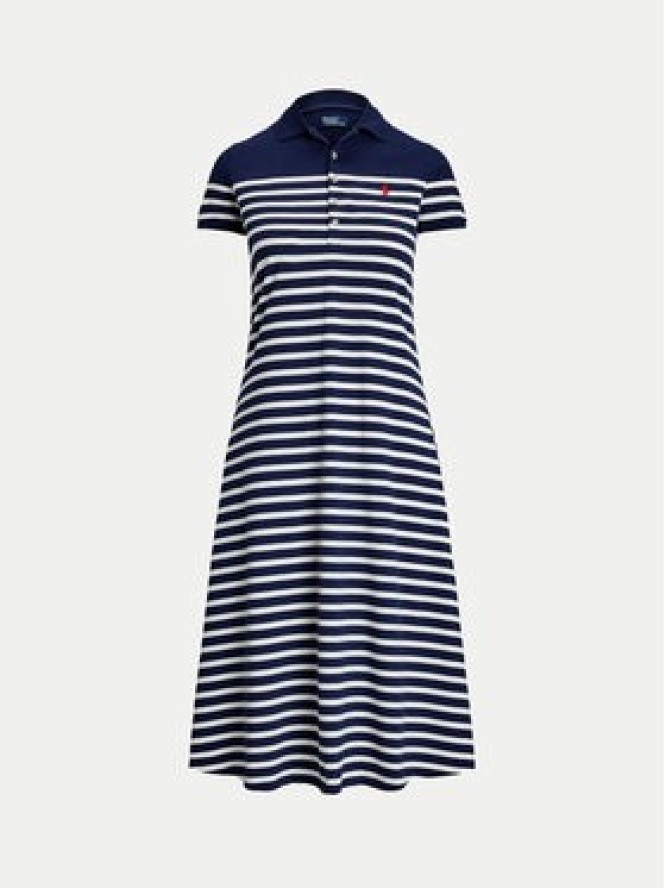 Polo Ralph Lauren Sukienka codzienna 211959122001 Granatowy Regular Fit