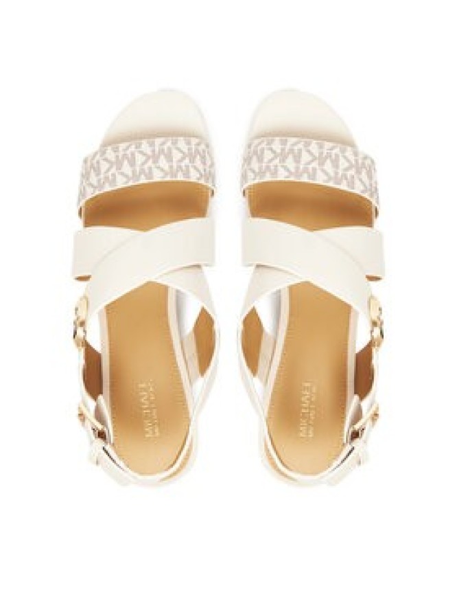 MICHAEL Michael Kors Sandały Vera 40S4VEMS1B Biały