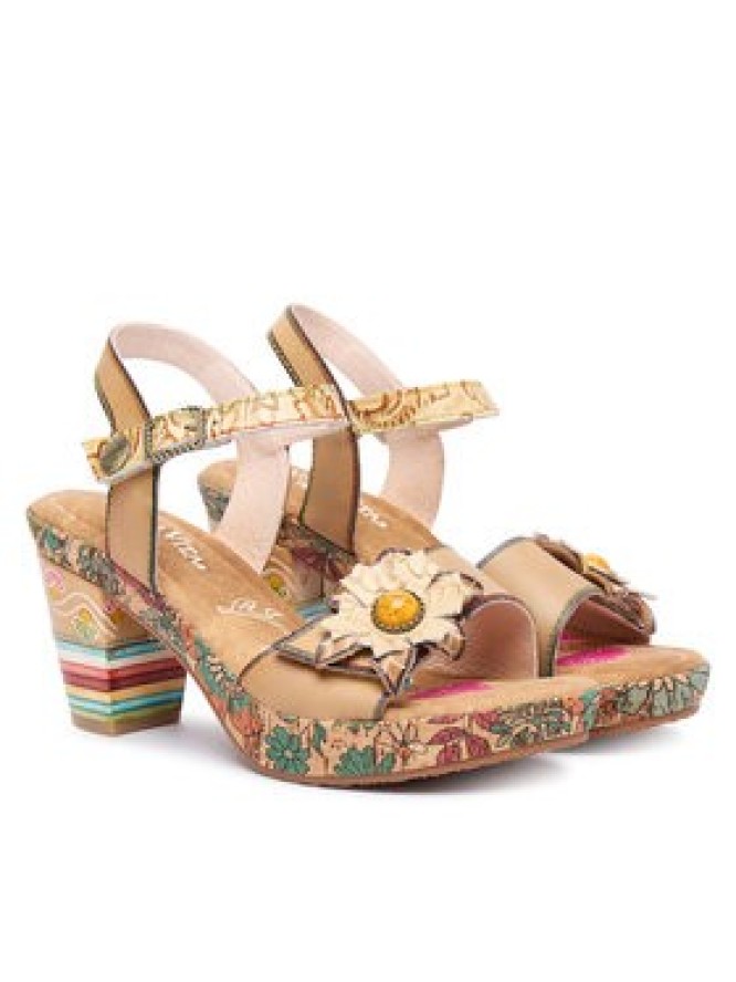 Laura Vita Sandały Nellao 31 Beżowy