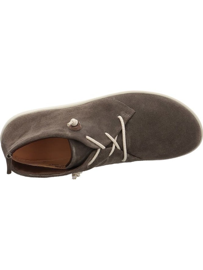 Think! Skórzane trzewiki w kolorze brązowym rozmiar: 37