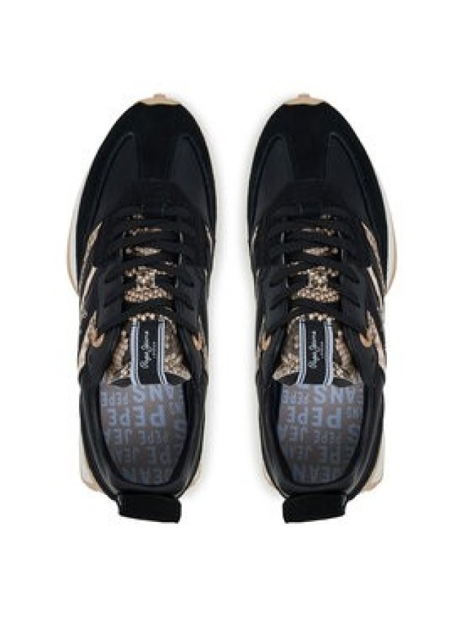 Pepe Jeans Sneakersy Lucky Fenix PLS600019 Czarny